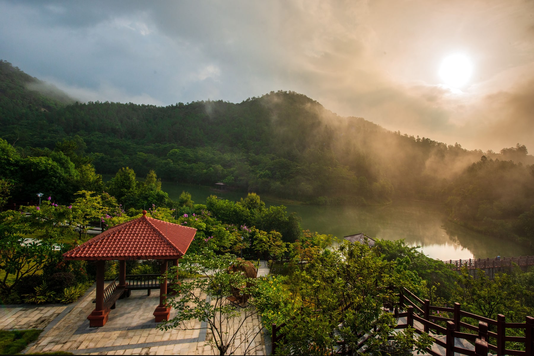 白江湖森林公园景点图片 5