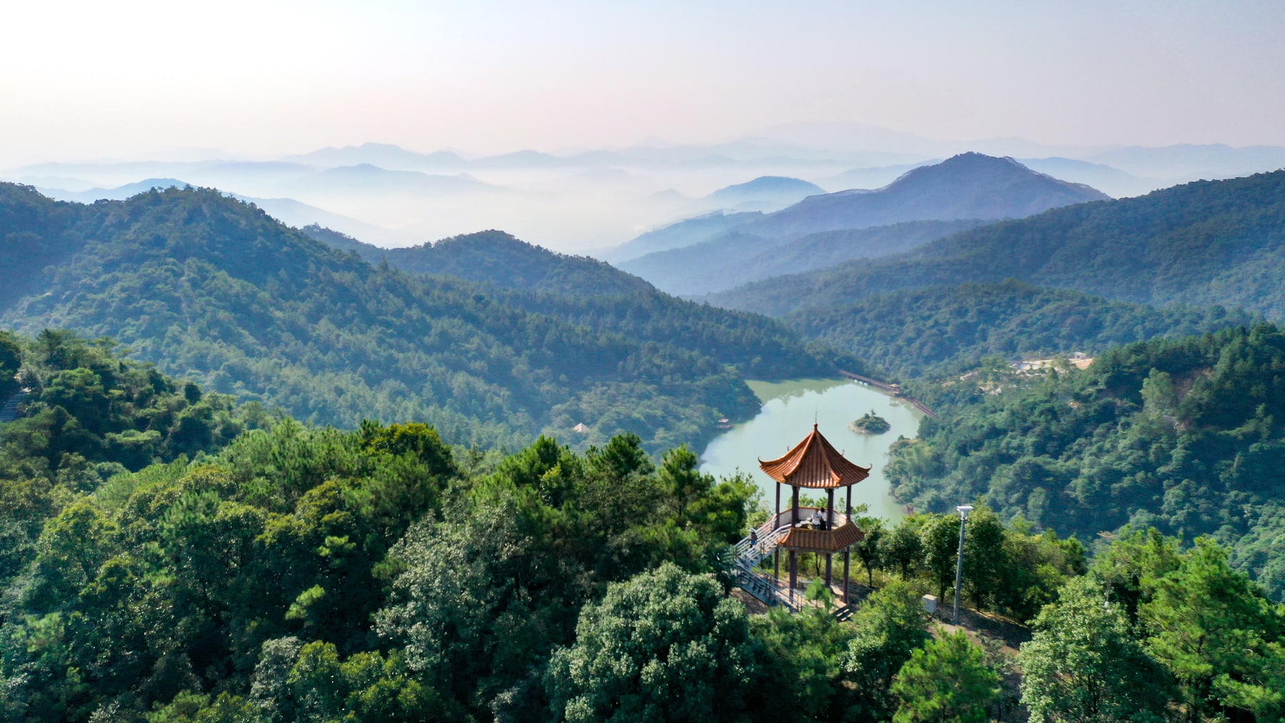 白江湖森林公园景点图片 3