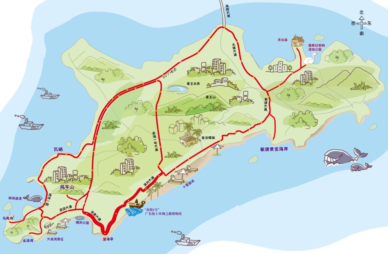 广州自驾线路,粤西海岸线,从广州到湛江徐闻