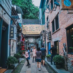 在广州荔枝湾,体验"老广"生活