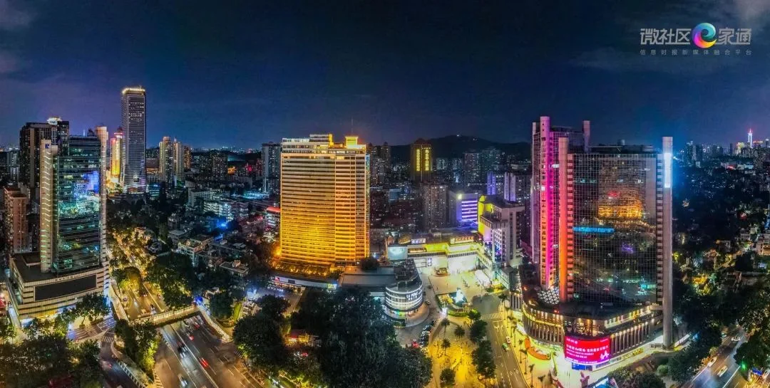 环市东商圈推荐配图：环市东商圈街景