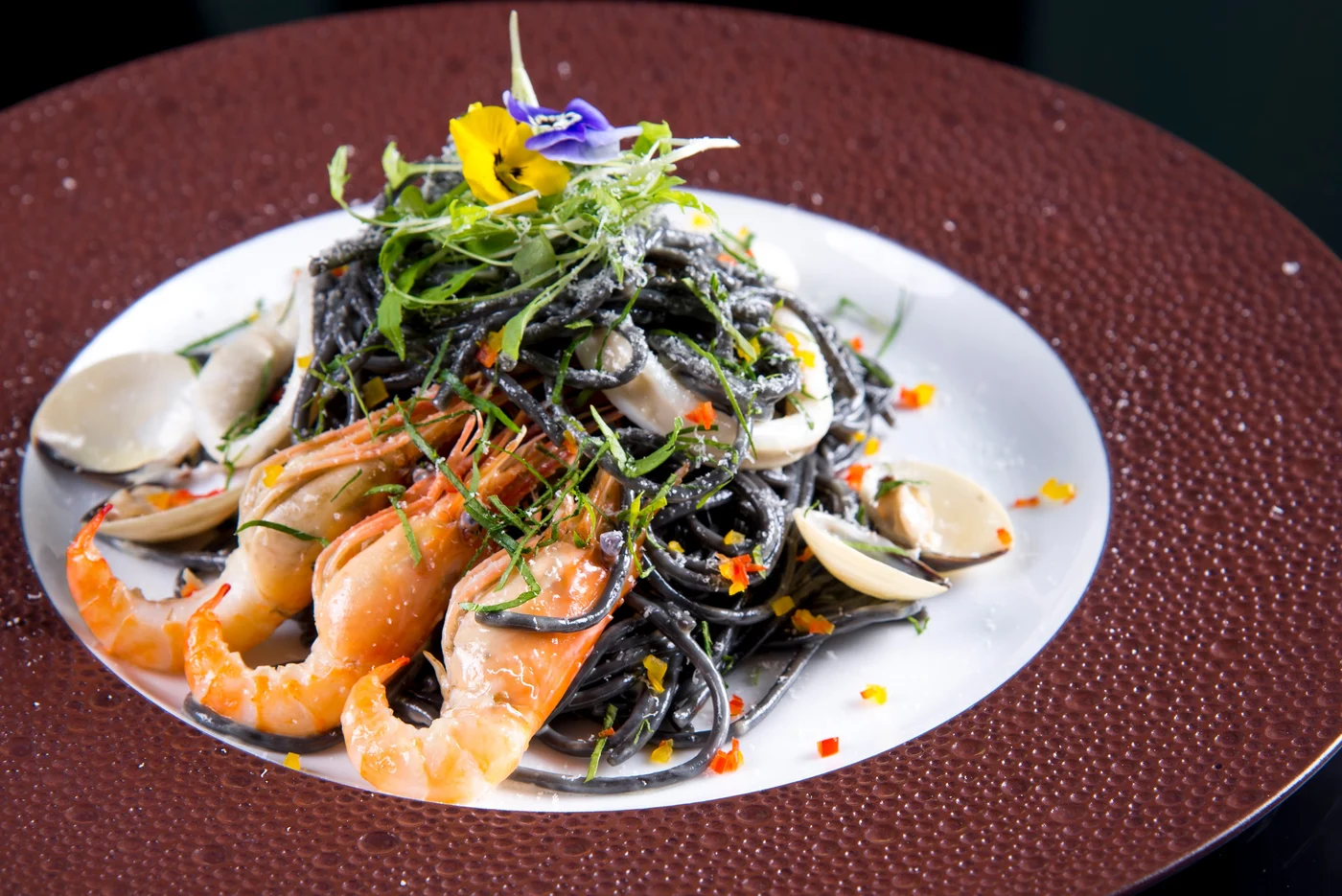 Lutece · Pasta dish