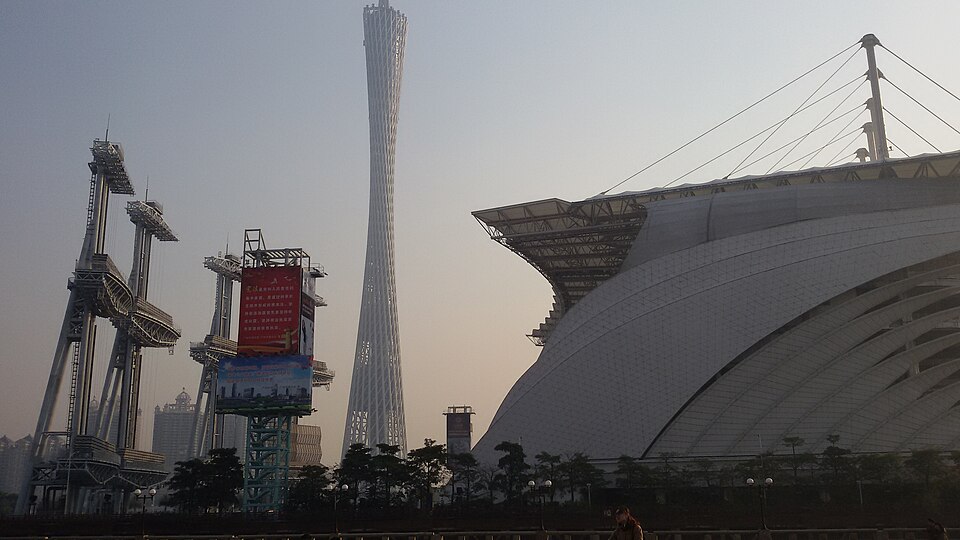 海心沙亚运公园与广州塔